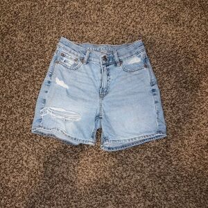American Eagle Outfitters Light Blue Jean Shorts